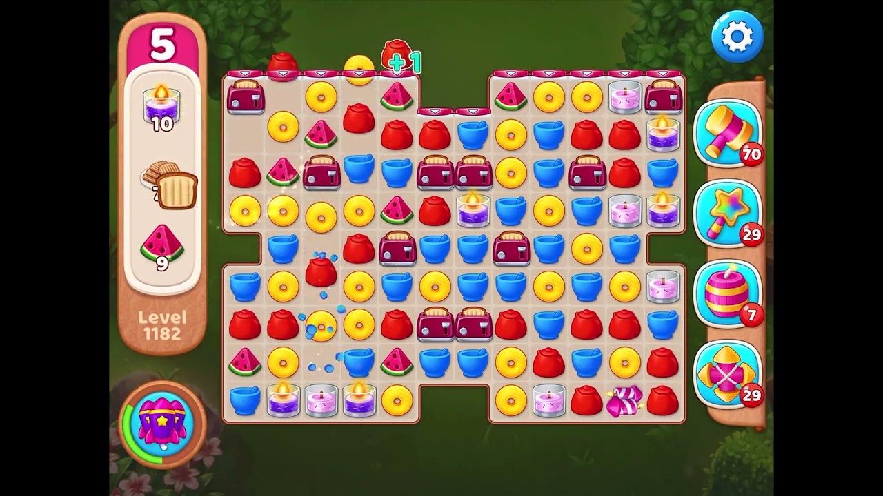 Manor Cafe Level 1182 - 🧁 Gameplay - Gamopolis