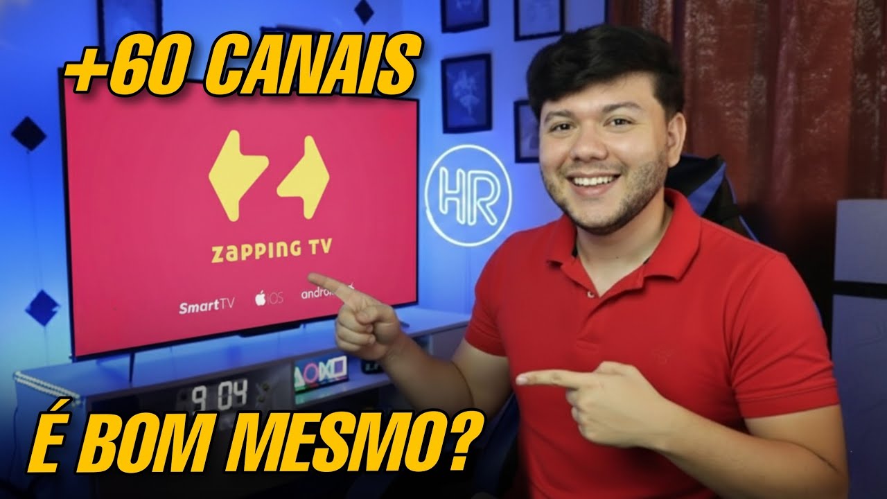 ZAPPING &eacute; Bom Mesmo? Teste Real do Streaming de Canais!