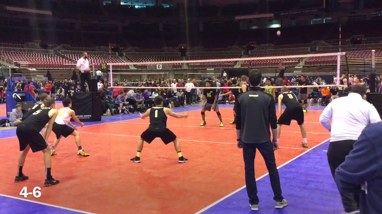 Pittsburgh Volleyball Club 17-Black vs Borinquen Coqui 02-15-16