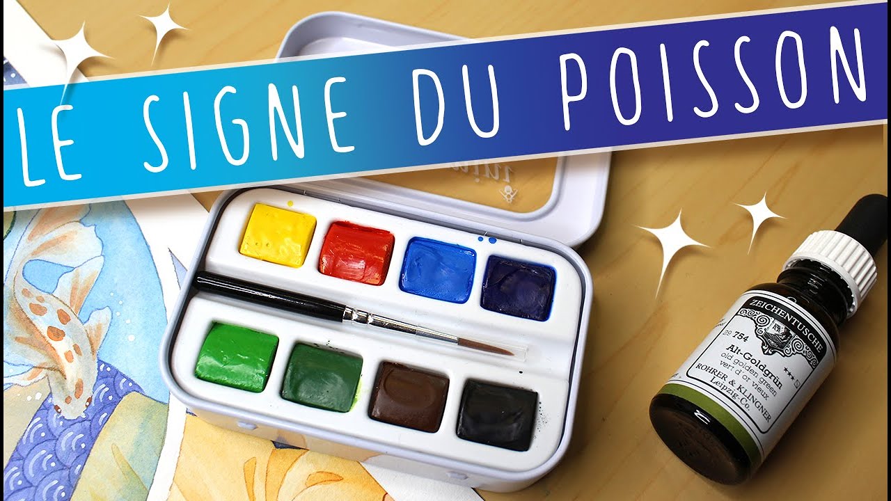 Test des aquarelles extra fines Sennelier !