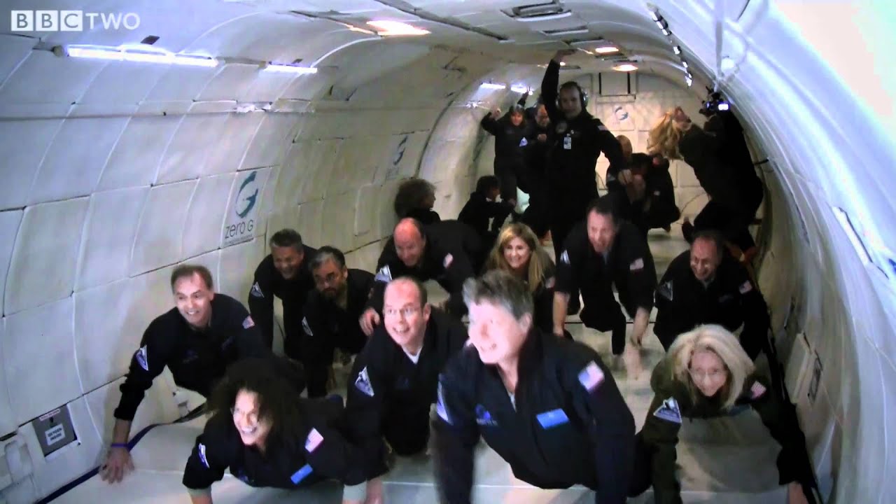 Zero G Flight - Wonders of the Universe: Falling - BBC