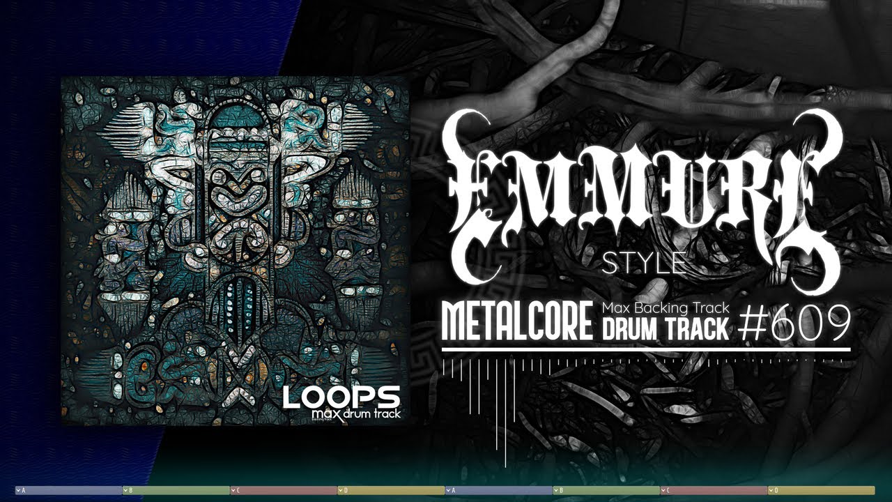 Metalcore Drum Track / Emmure Style / 180 bpm