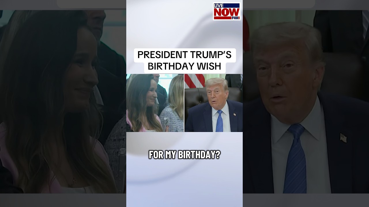 President Trump will celebrate his 80th birthday this Sunday on June 14. #news #trump