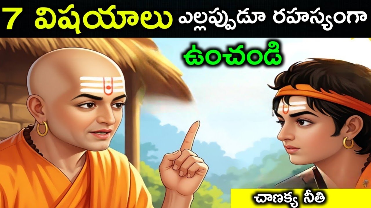 7 Secrets You Must Never Share With Anyone – Powerful Chanakya Niti
