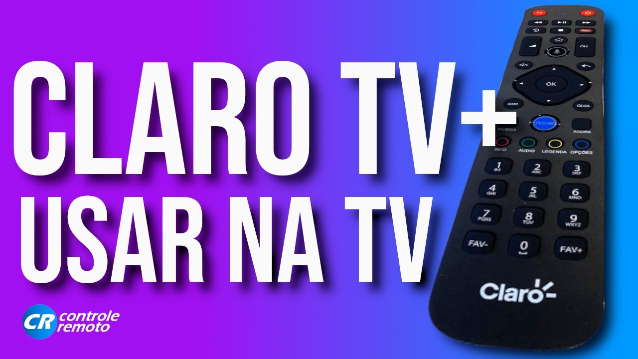 Configurando o novo controle Claro TV+ para funcionar com a TV - Busca automática. #cortes