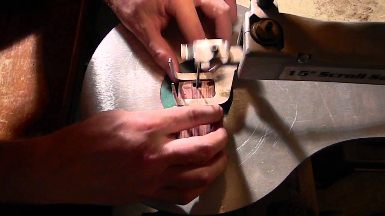 How to put a Bolster and Handle on a Knife.