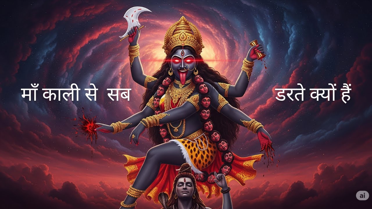 माँ काली से डर क्यों लगता है? The Truth of Kali Ma’s Fierce Form 🔥