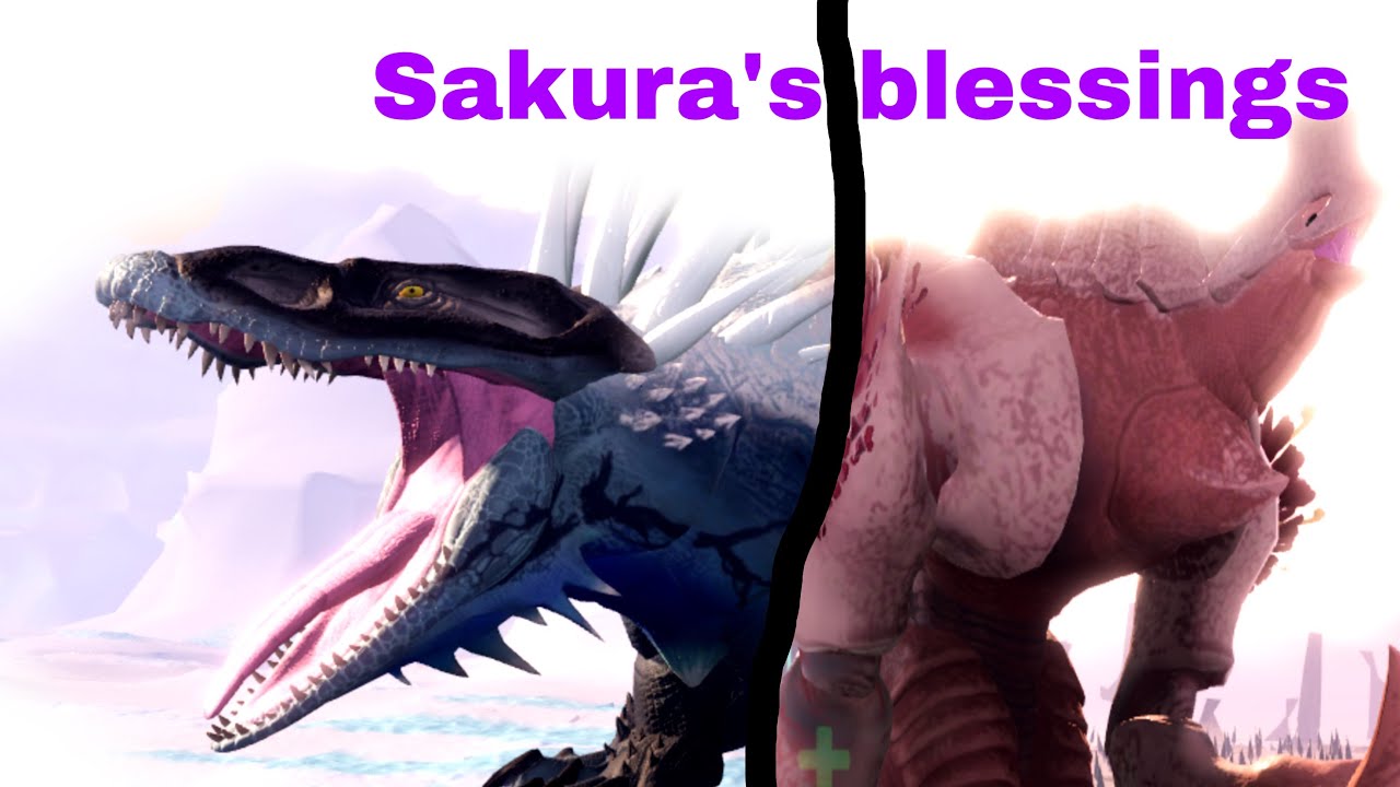 Sakura’s blessings.  Kaiju universe cinematic
