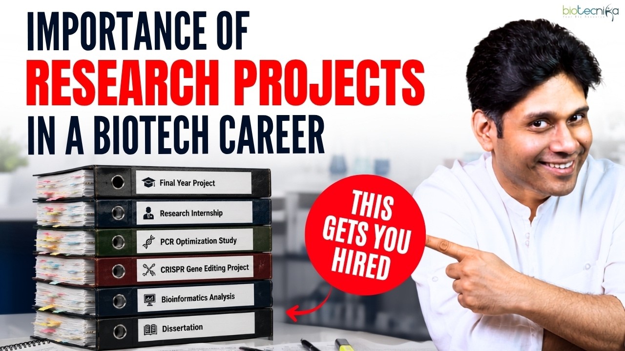 Importance of Research Projects in a Biotech Career | Freshers Must Watch