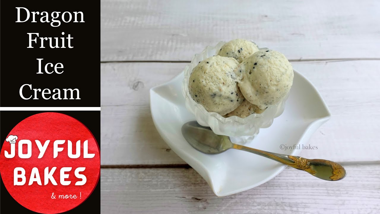 Dragon Fruit Ice Cream | Easy Dragon Fruit Ice Cream | How to make Dragon Fruit Ice Cream