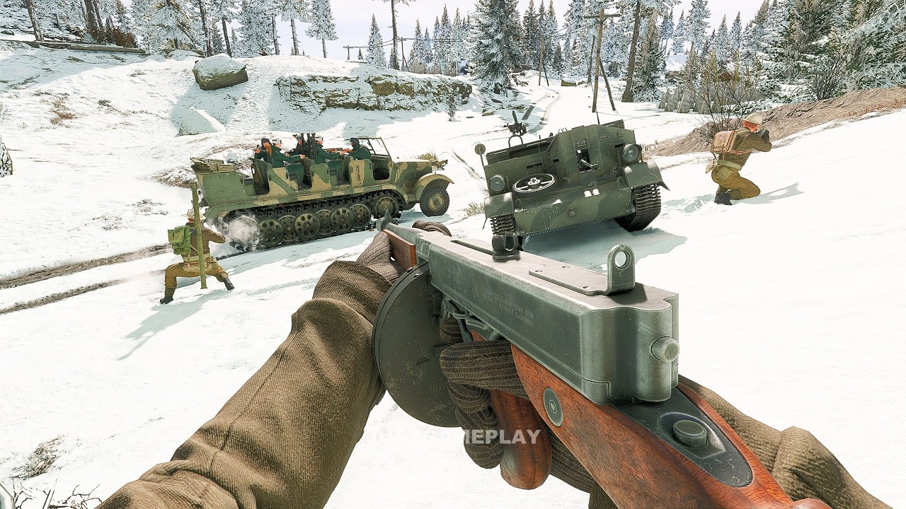 Enlisted: USA BR5 Gameplay | Battle of the Bulge | Guerrilla Warfare