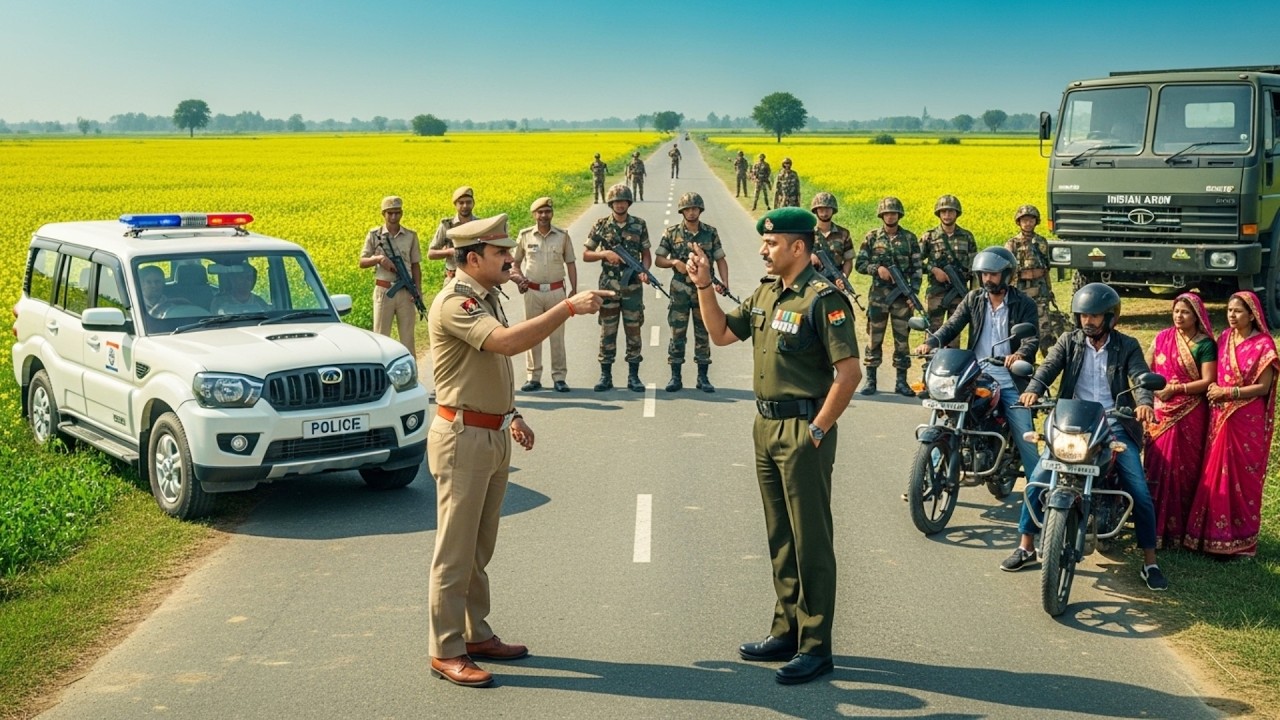 Police Ne Uthaya Army Officer Par Hath! 🔥 Phir Jo Hua Wo Dekh Kar Aapka Khoon Khaul Jayega!