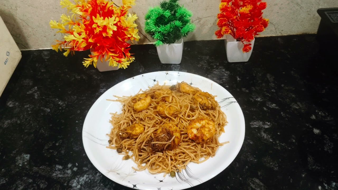Prawn Chow  Recipe | Prawn Chow Mein Recipe | Chow Mein Recipe | How To Make Perfect Chow mein 