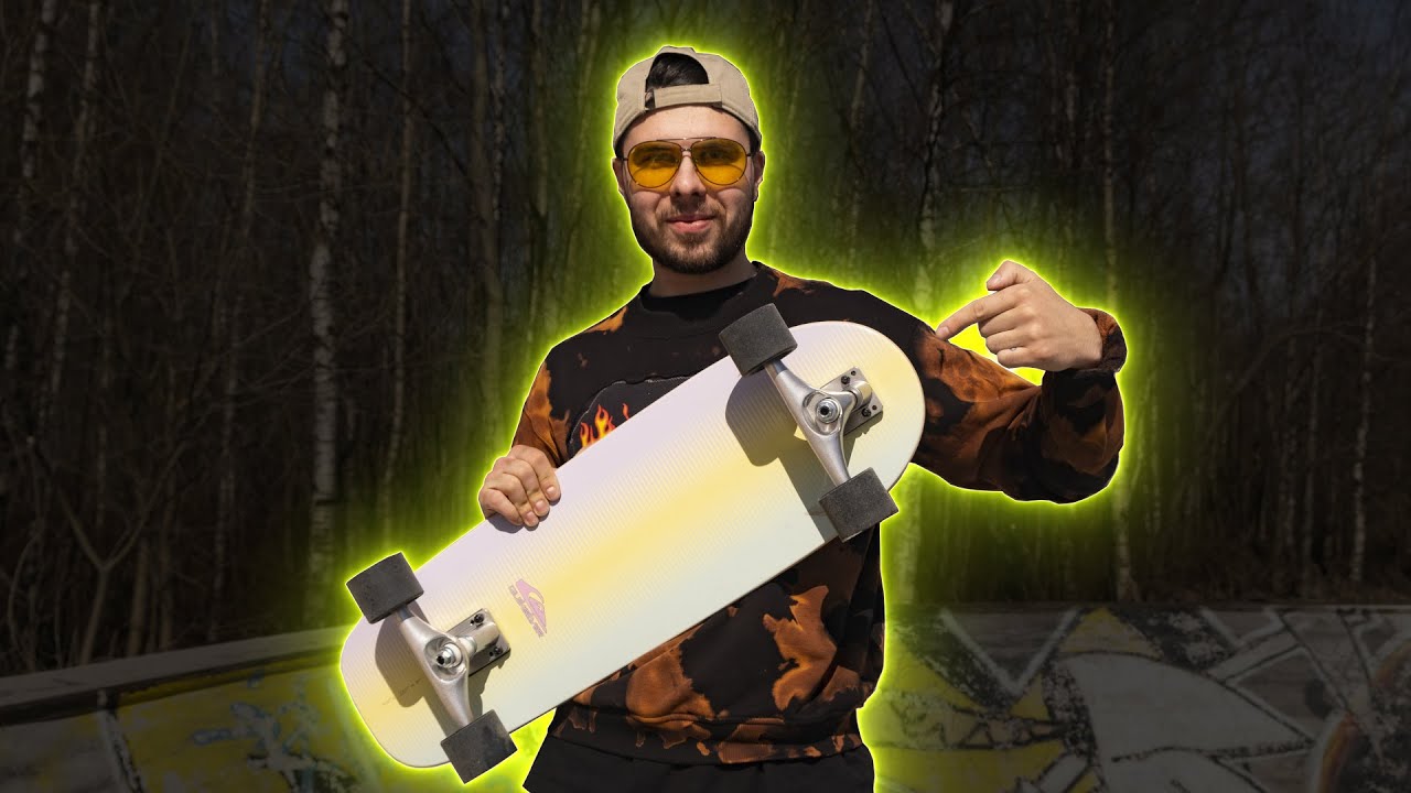 СКЕЙТБОРД С НЕОБЫЧНОЙ ПОДВЕСКОЙ #скейтборд