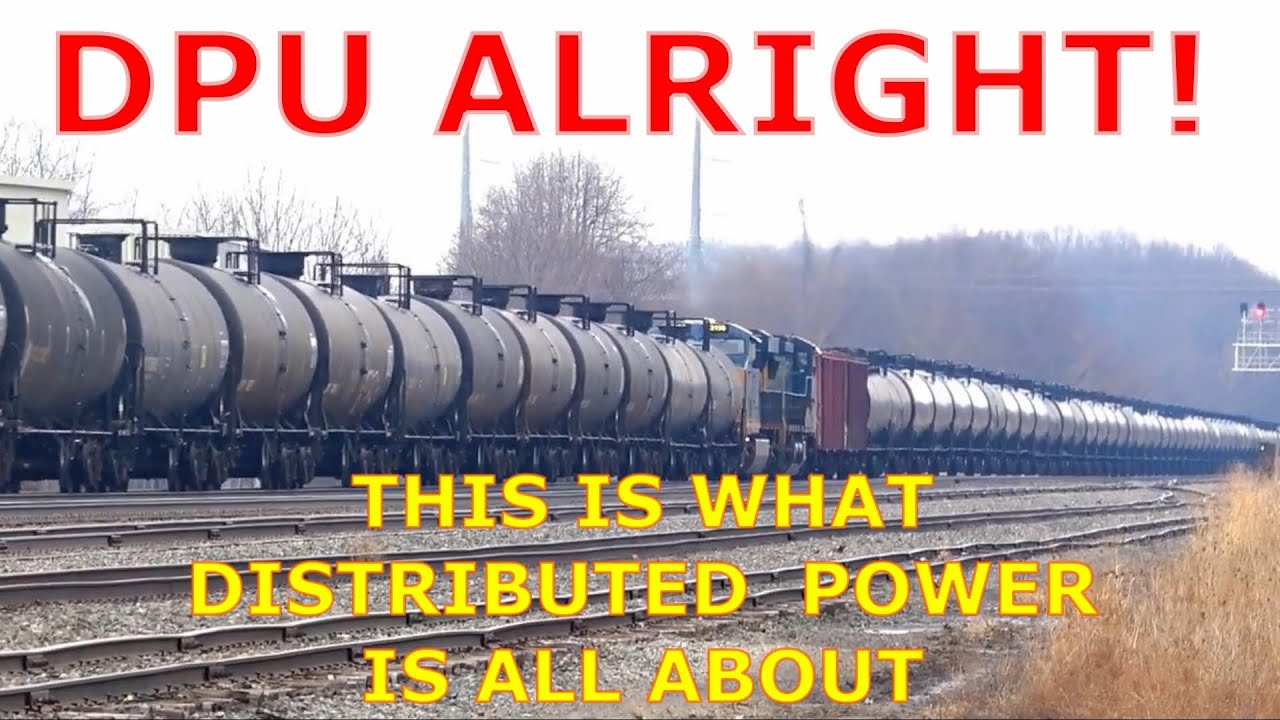 11 Trains With DPU Alright's! This Is What Distributed Power Is All About! Plus Bonus Train! DPU DPU