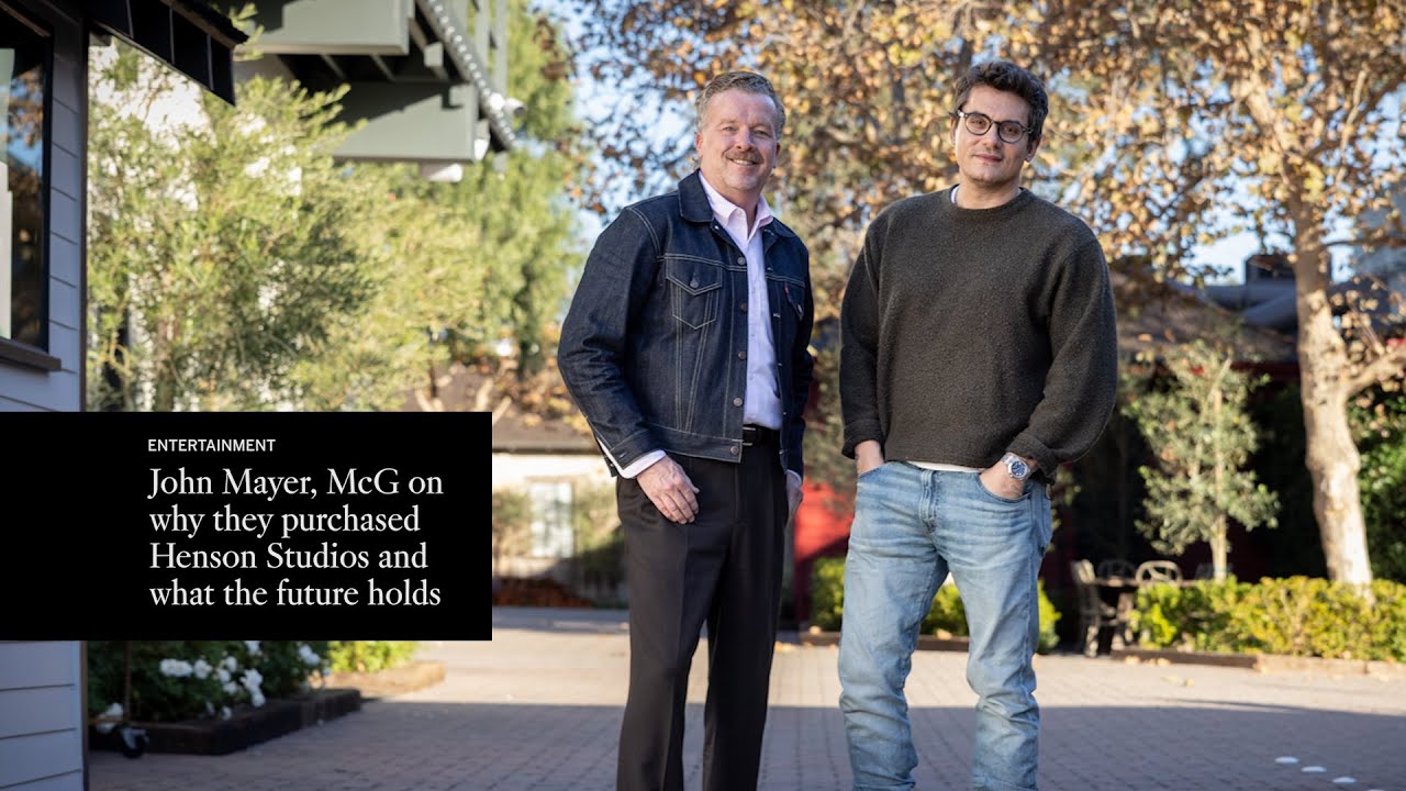 John Mayer, McG on why they purchased Henson Studios and what the future holds