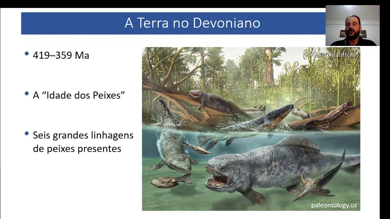 Aula: Origem dos Tetrapoda e Conquista do Ambiente Terrestre - Parte 1