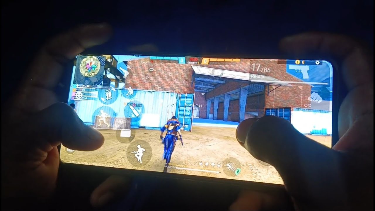 Redmi note 12 pro 5G free fire 1 vs 1 handcam custom game play And unboxing review full details