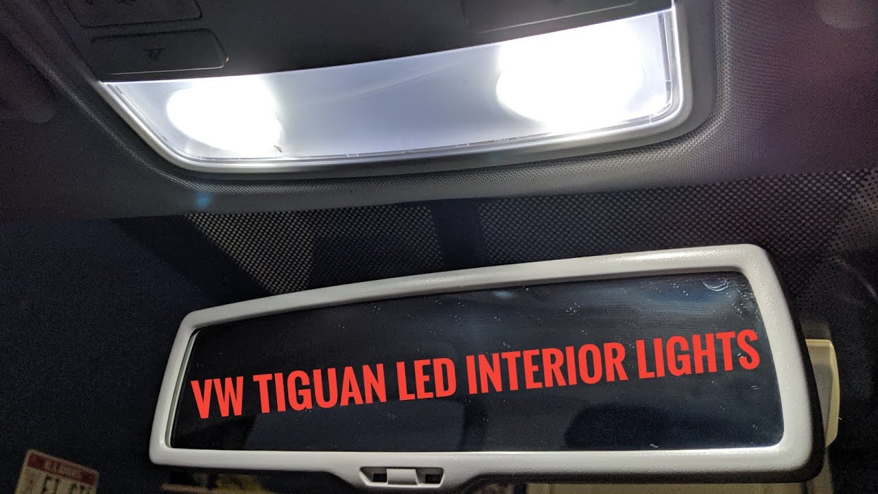 Установка светодиодной подсветки салона Volkswagen Tiguan | Учебное пособие