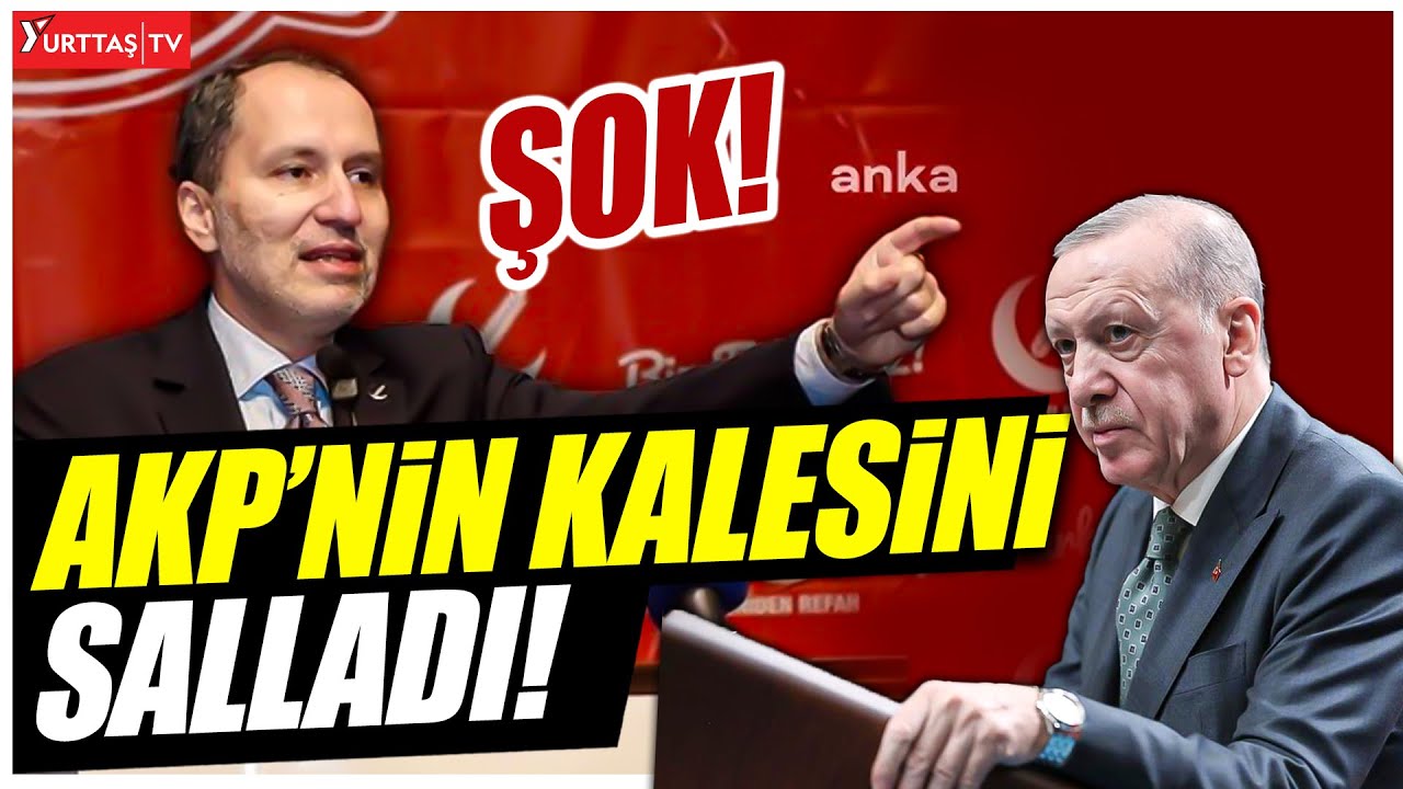 Fatih Erbakan AKP'yi yerden yere vurdu! Yeniden Refah Partisi Aksaray 2. Olağan İl Kongresi!