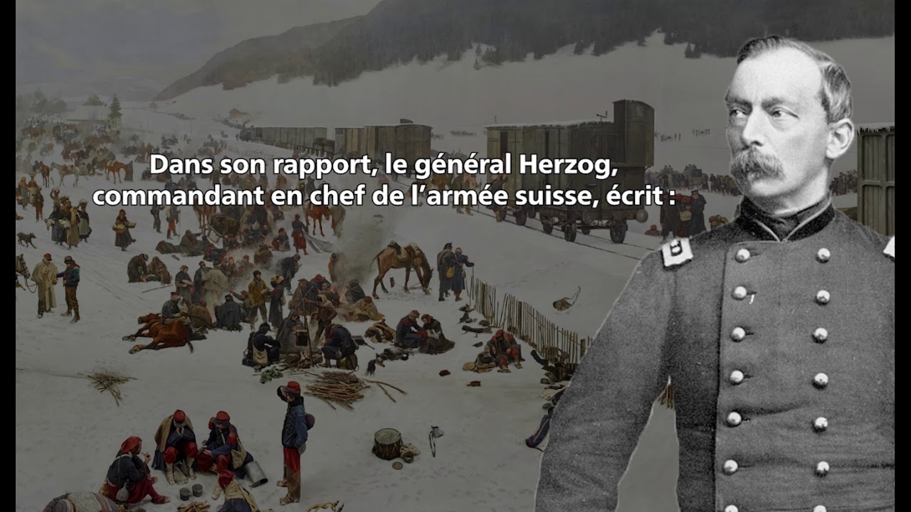 L'arrivée de l'armée Bourbaki en Suisse il y a 150 ans