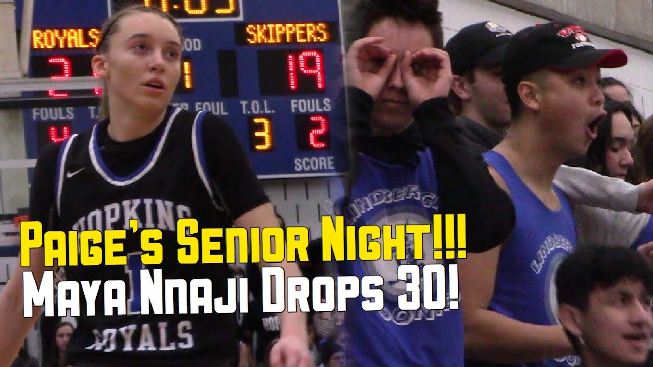 Paige Bueckers SHOWS OUT On Senior Night! Hopkins vs Minnetonka Game Highlights!