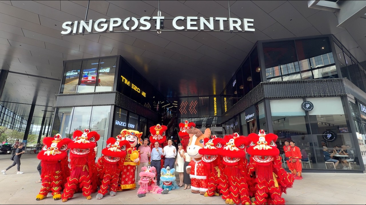 [4K] SingPost Centre, Lion Dance by Tian Eng  CNY Day 4, 20 Feb 2026