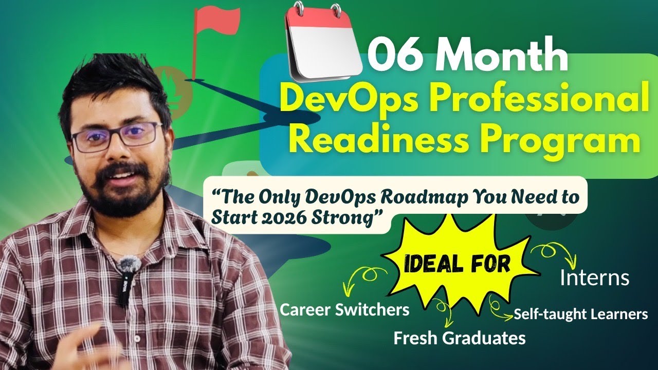 06 Month DevOps Professional Readiness Program for 2026 - First Cohort