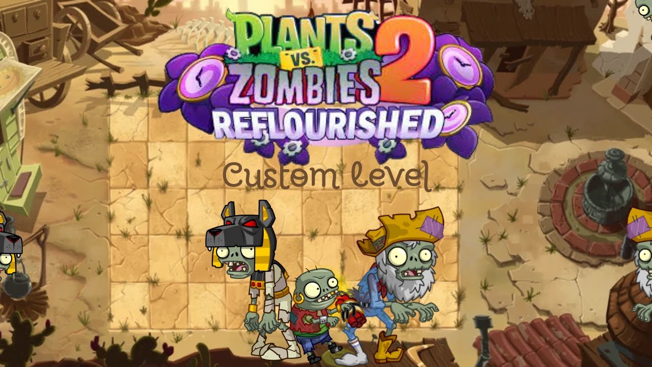 Tomb Fest Barrel Bane Short Fuse Zombie Shuffle - PvZ 2 Reflourished Custom Level
