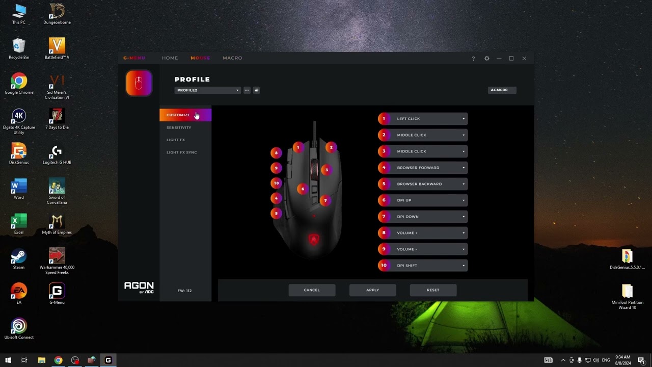 How to Create a Macro for AGON AGM600 Mouse