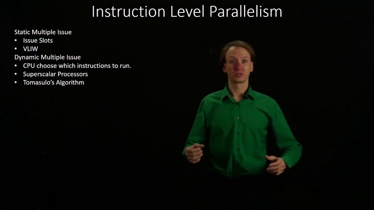 1.  Introduction to Instruction Level Parallelism