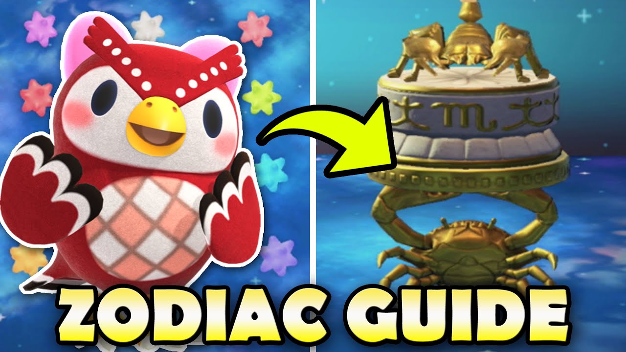 ♋ Все 12 предметов зодиака в Animal Crossing New Horizons и как их получить! | Руководство Селесты