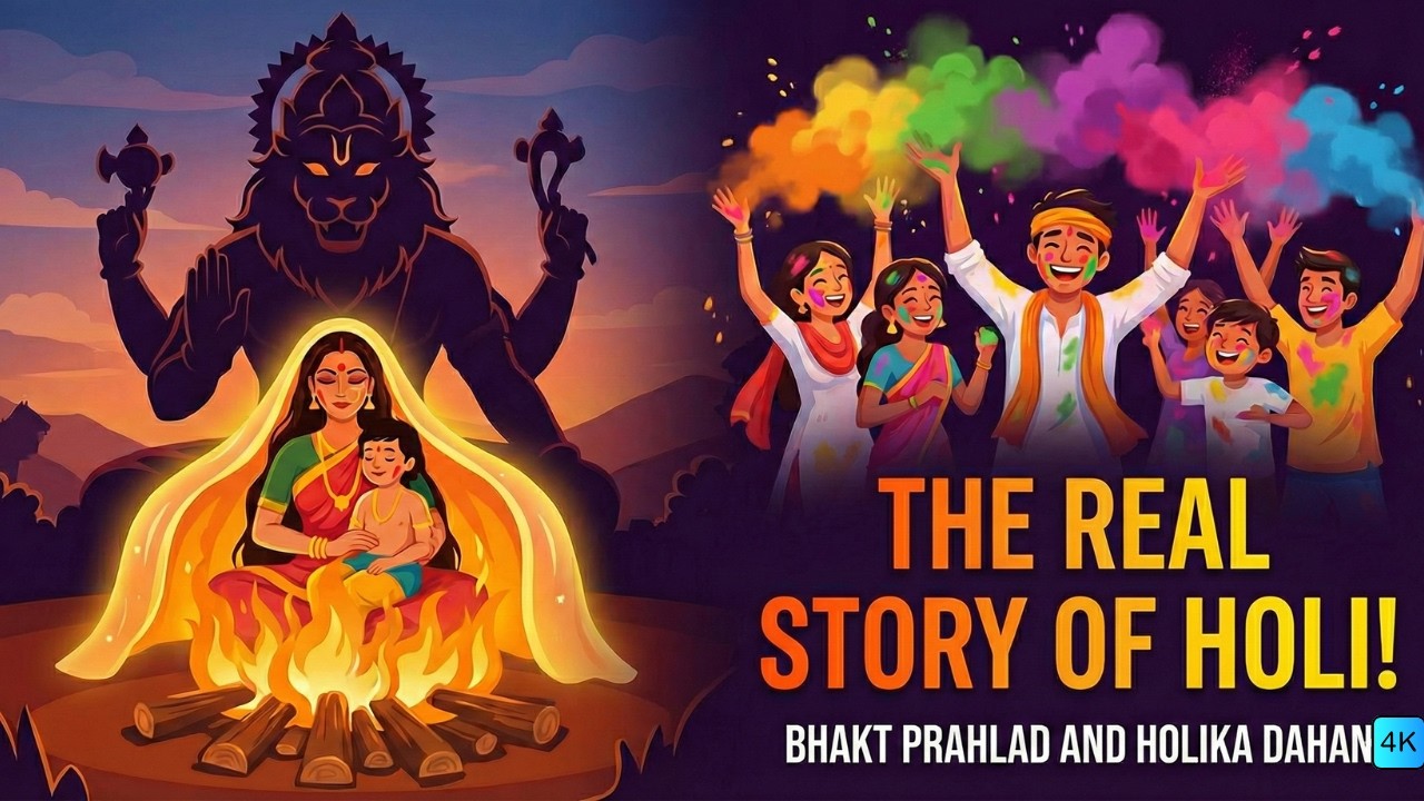 The Untold Story of Holi | Victory of Good Over Evil | Mythological Legends