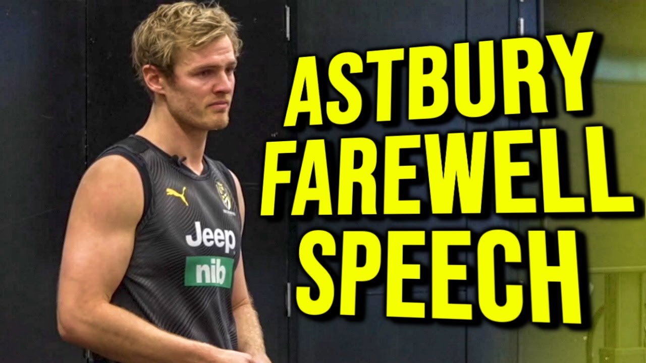 Astbury's Emotional Retirement Speech