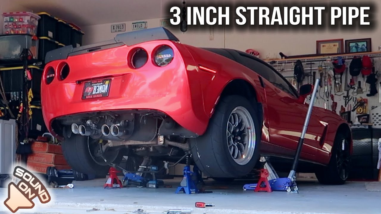 СДЕЛАЮ МОЙ CORVETTE КАК МОЖНО ГРОМЧЕ И ТИХЕ ОДНОВРЕМЕННО!!