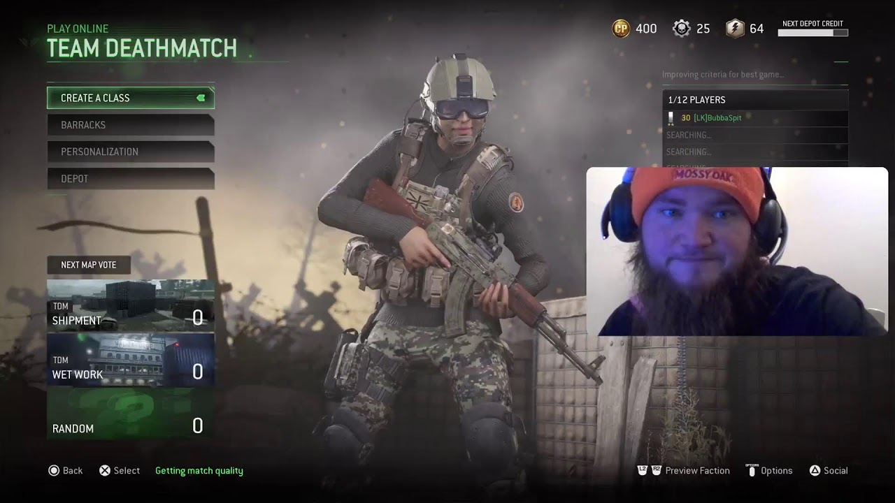 1/22/26 Functional Versus Aesthetics. Call Of Duty Modern Warfare Remastered