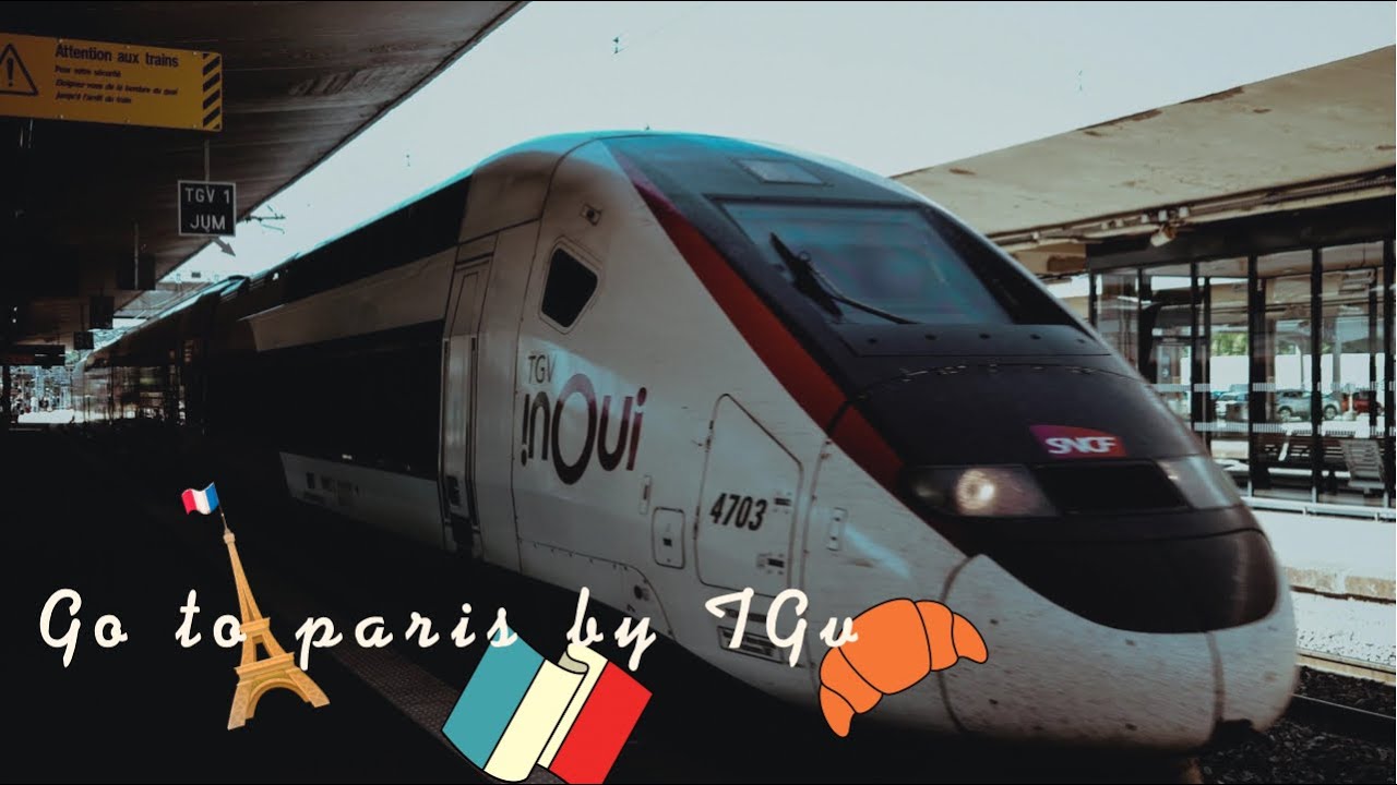 เที่ยวยุโรป ฝรั่งเศส ปารีส EP 14 : Go to Paris by TGV