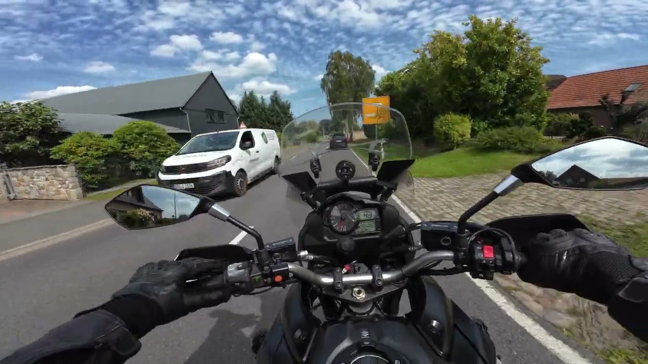 Suzuki V Strom 1000, Lenker, Youtube, Motorrad,