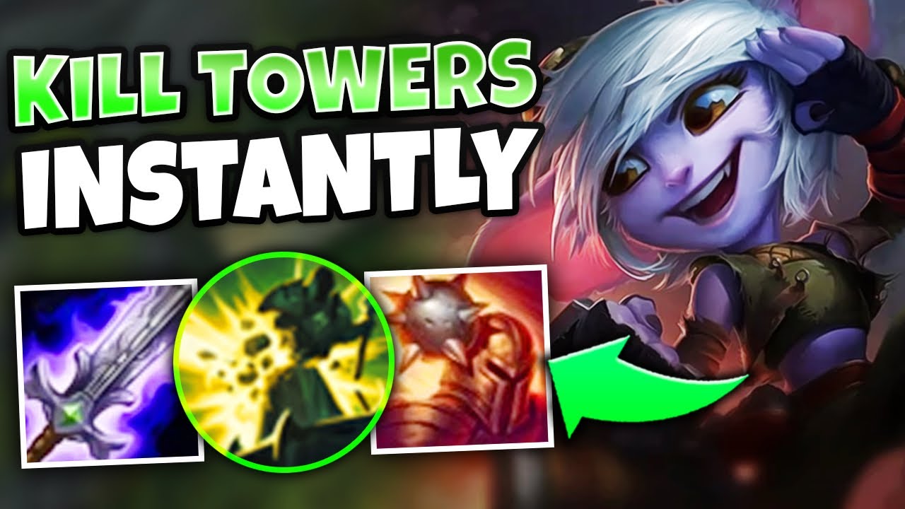 DEMOLISHER TRISTANA MID IS OP! TURN TOWERS TO DUST INSTANTLY (FREELO) - League of Legends