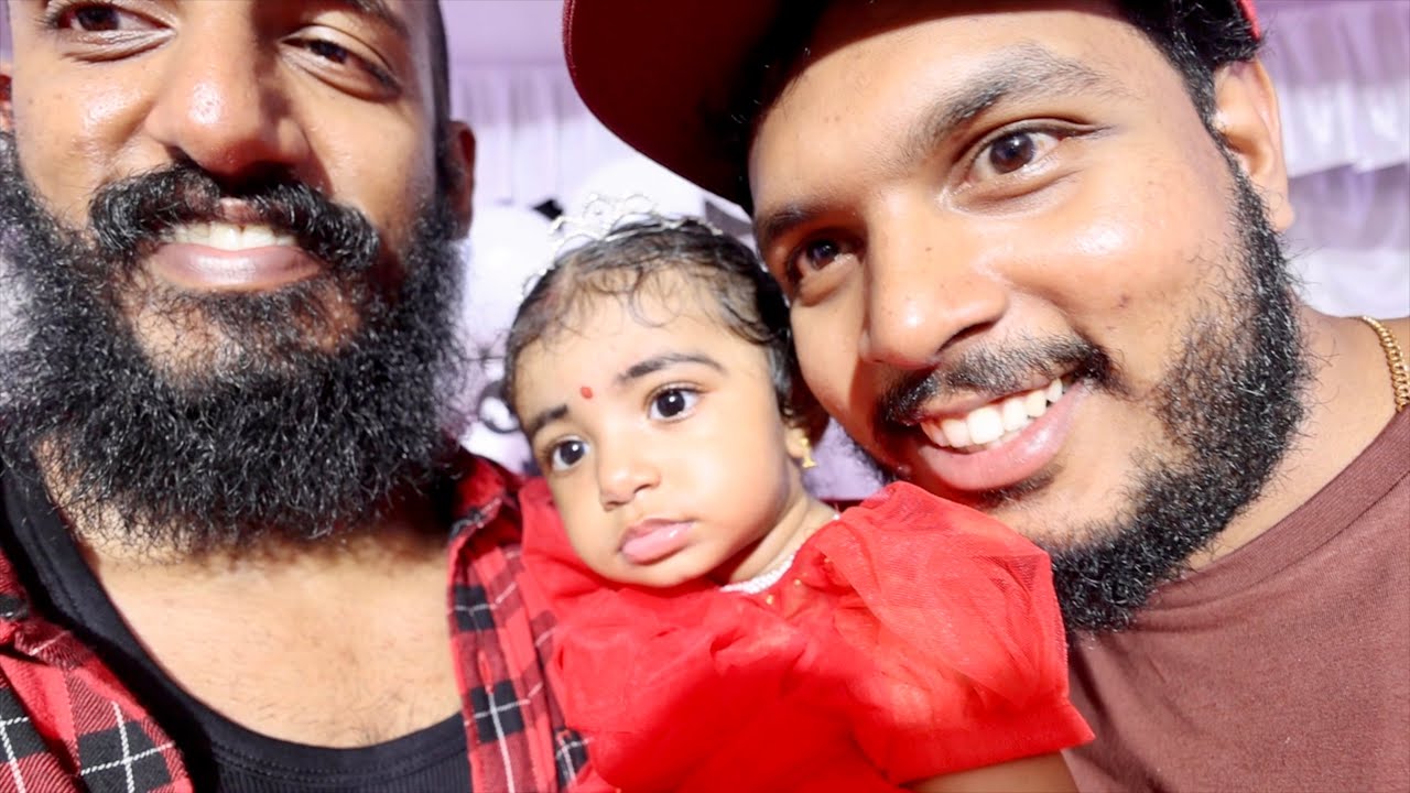 താടിക്കാരും കുഞ്ഞുമോളും | Rudru’s 1st Birthday | Daily Vlog 029