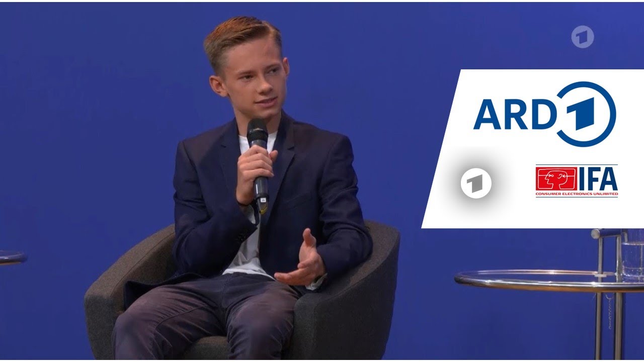 ARD Bühne - IFA 2022 - Malte Stoppok als Gast zum Thema rbb young reporter | HD
