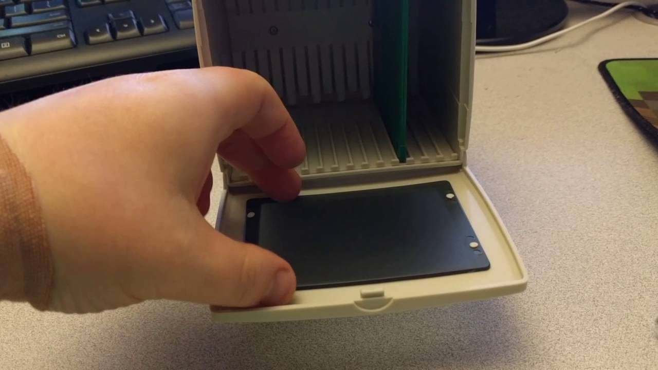 Diskette Holder Mock CRT Monitor