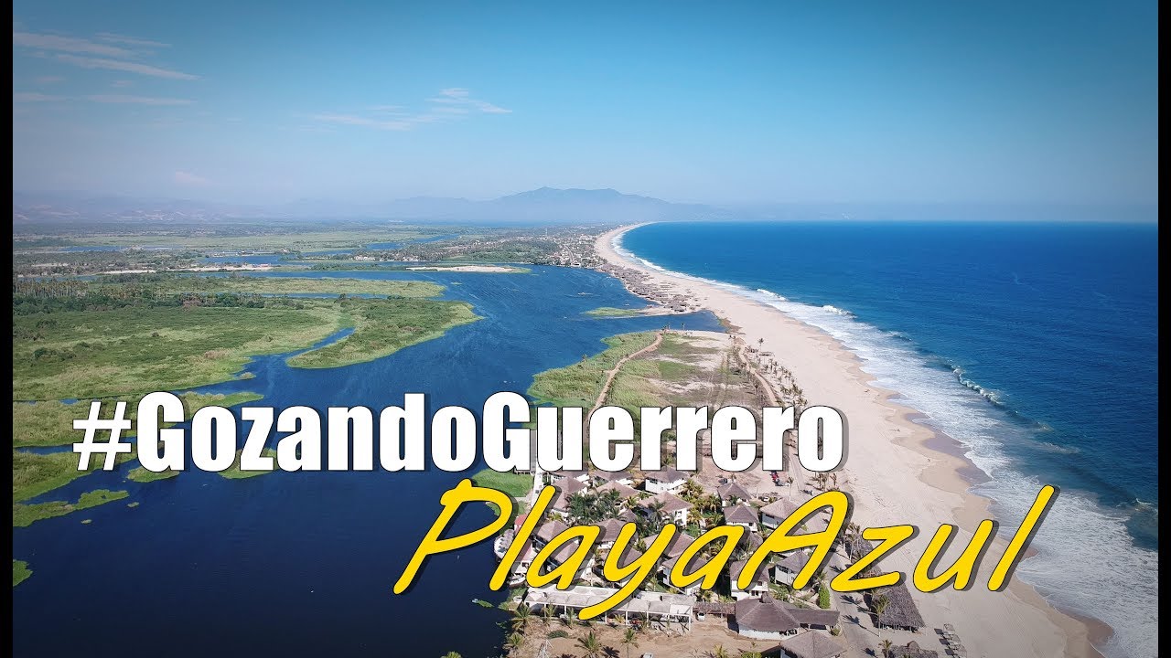 Gozando Guerrero en Playa Azul