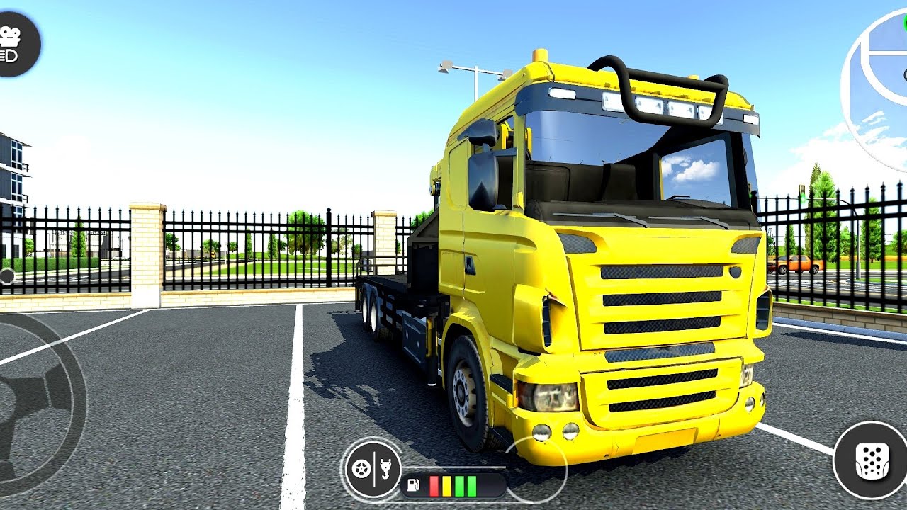 A very large 2 piece pipe will be carried in the truck a new game play 2026 #gaming #jcbgame 