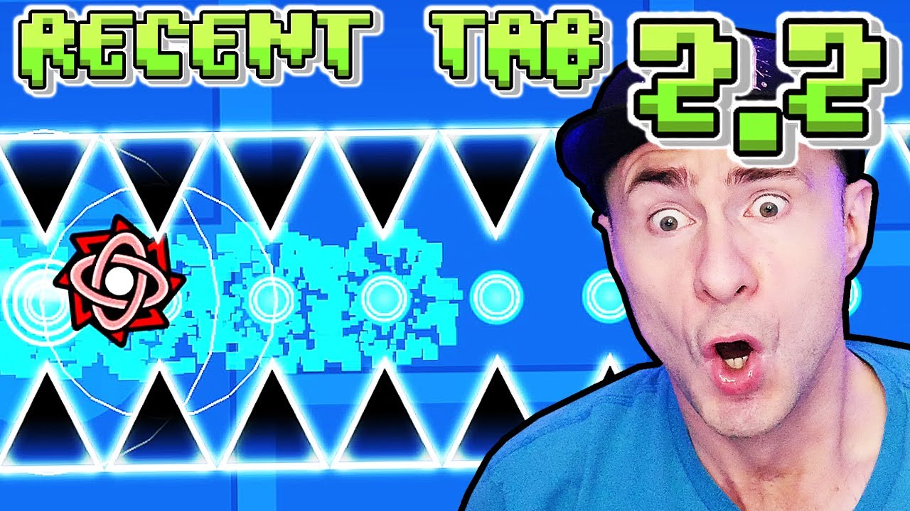 THE BEST RECENT TAB 100 LIFE CHALLENGE I'VE EVER DONE - Geometry Dash 2.2