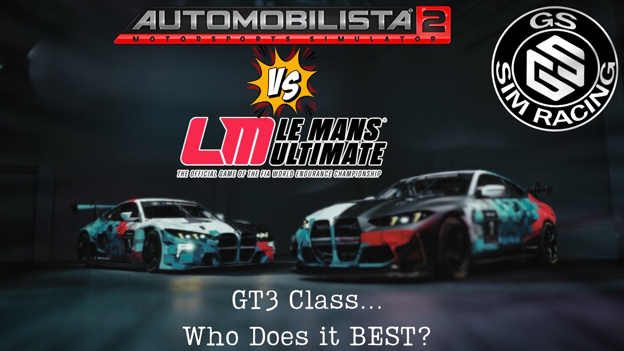 AMS2 vs Le Mans Ultimate – GT3 Physics Battle at Interlagos!