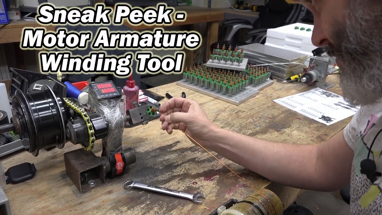 Inside Look At The RC Brushed Motor Winding Tools At Holmes Hobbies