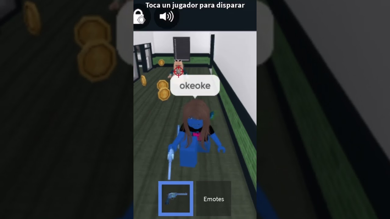MI PRIMER TIRO RE MALOOO #roblox #mm2 #sheriff #phonk #LOL