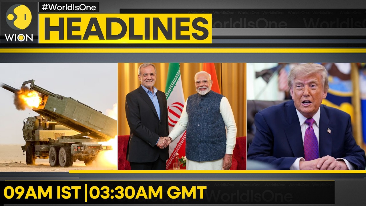 US-Iran War: Iran Retaliates After US Strikes | PM Modi To Meet Pezeshkian In Bishek | Headline