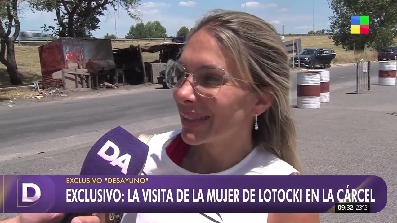 🗣️ LA VISITA DE LA MUJER DE LOTOCKI EN LA CÁRCEL: 